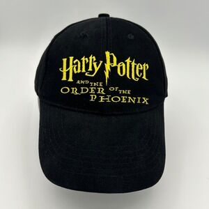 Scholastic Harry Potter Order of the Phoenix Hat Mens OSFM Black Y2K Book Promo